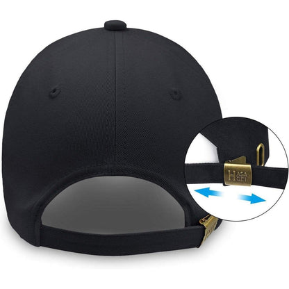 Baseball Cap Baumwolle Verstellbar – Unisex Kappe Schwarz