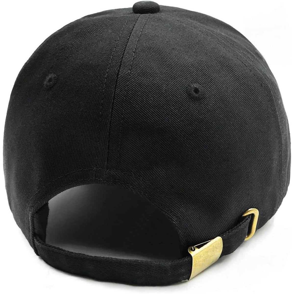Baseball Cap Baumwolle Verstellbar – Unisex Kappe Schwarz
