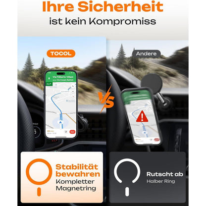 iPhone 17 Pro Hülle MagSafe, Kameraschutz, Matt, Grau