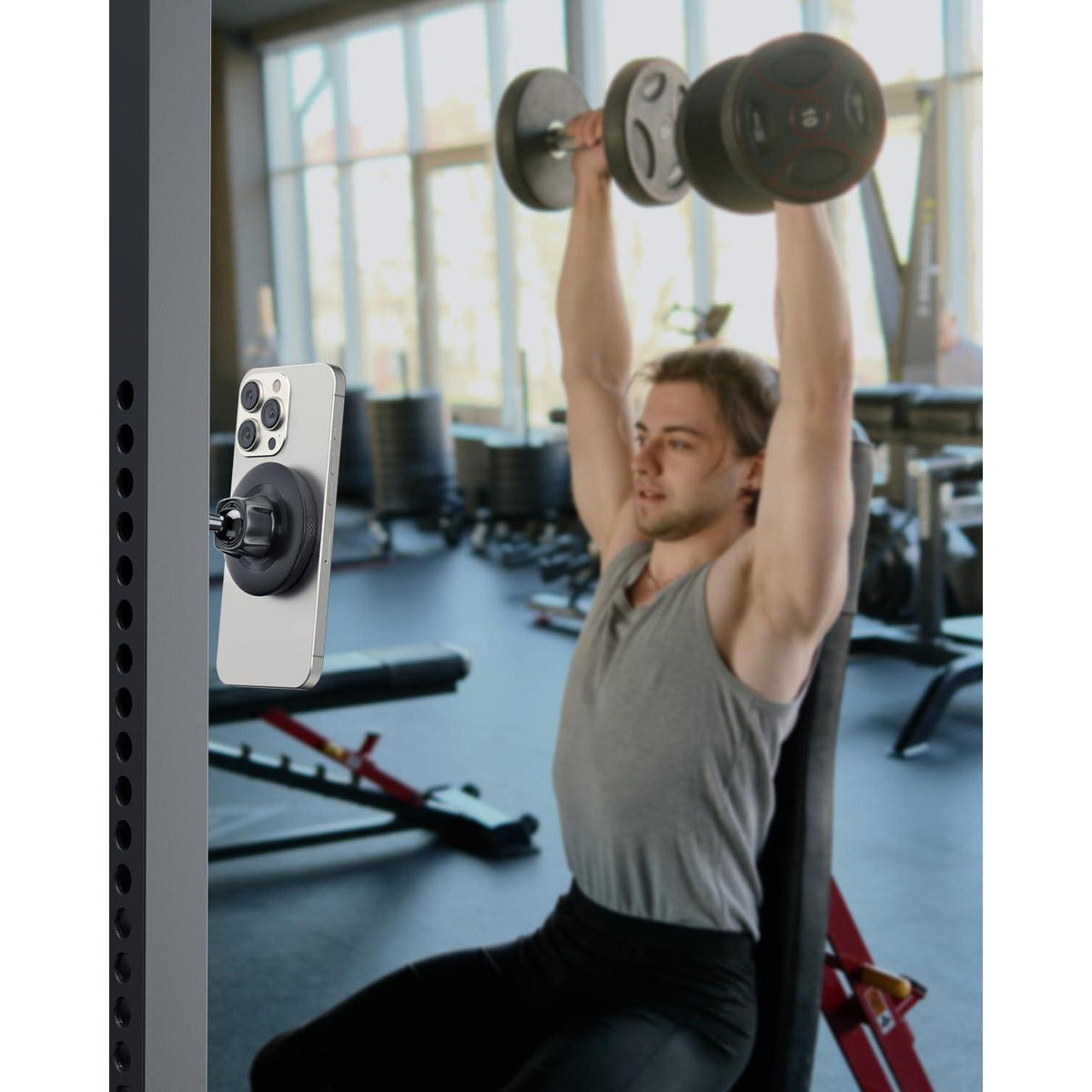 MagSafe Handyhalterung für Fitness – 360° Drehbar & Stabil