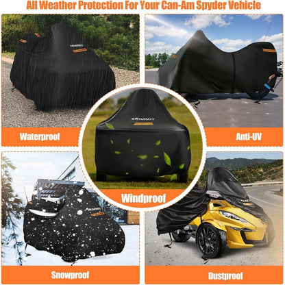 Wasserdichte Abdeckung für Can-Am Spyder RT/F3 – 300x150x120cm