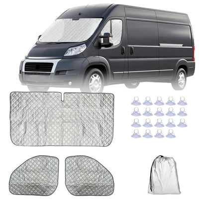 Sonnenschutz Auto Frontscheibe für Wohnmobile FIAT, Peugeot, Citroën