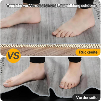 Rutschfeste Teppichunterlage 60x150cm – Zuschneidbar & Vielseitig