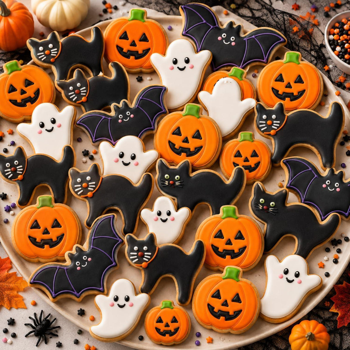 Halloween Ausstechformen Set Edelstahl 12-teilig