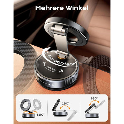 Magnetischer Handyhalter für Auto mit starkem Vakuum
