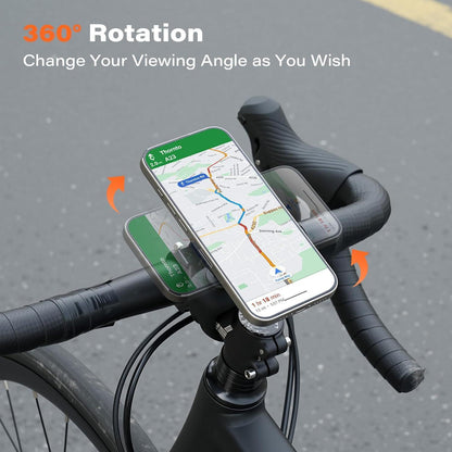 Fahrrad Handyhalterung 360° Drehung, Stabil & Sturzfest