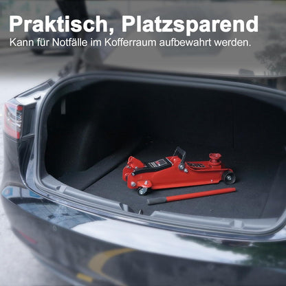Hydraulischer Wagenheber 2.5t – Schnellhub & Mobilität