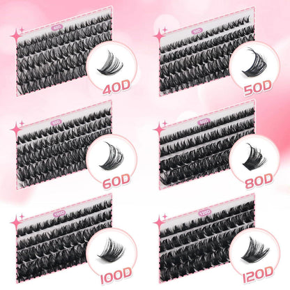 Wimpern-Set für professionelles Lash-Design – 520 Stück