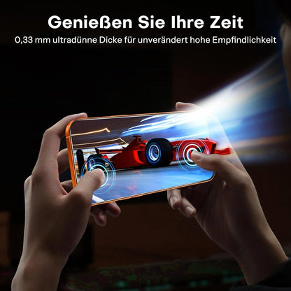 Displayschutzfolie für iPhone 17 Pro Max, 3er-Pack mit Kameraschutz
