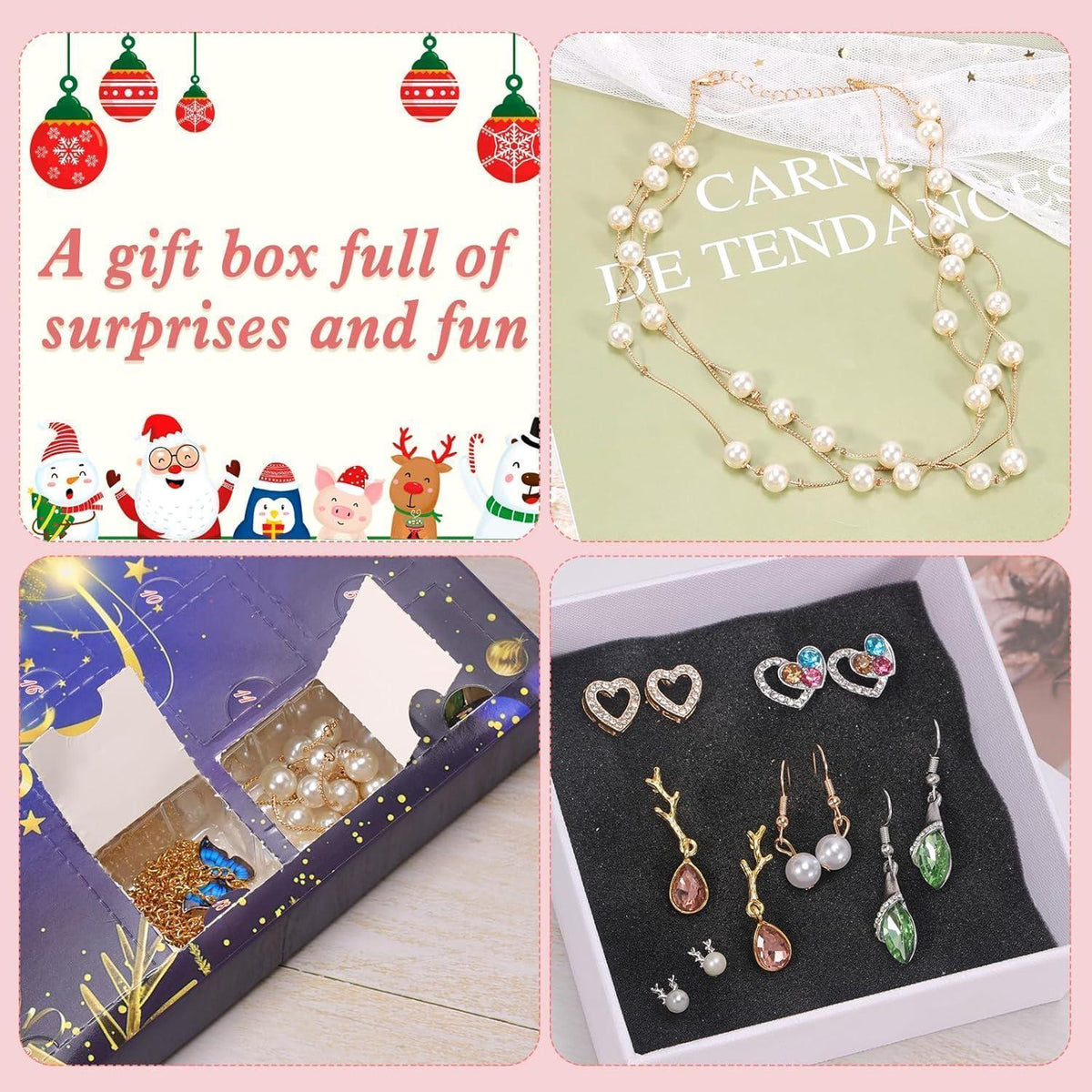 Adventskalender Schmuck 2026 für Damen & Mädchen