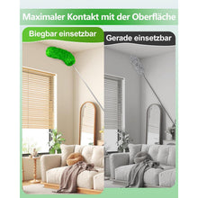 Teleskop Staubwedel ausziehbar, waschbar, grün
