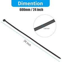 61 cm Kabelbinder – 500 Stück – Robust & UV-Beständig