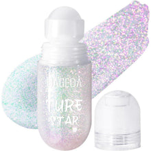 Roll-on Körperglitzer Gel, Holografisch, Feenstaub, für Festivals & Partys