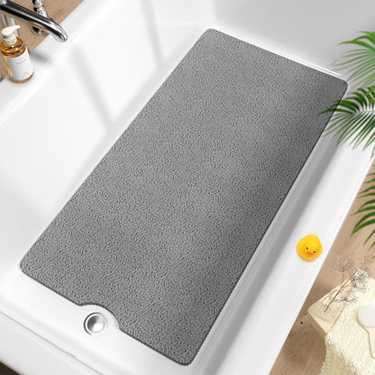 Rutschfeste Badewannenmatte 101x51cm – Schnelltrocknend & Zuschneidbar