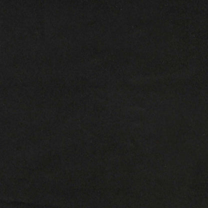 Zweisitzer Sofa Schwarz – Samtstoff, Modernes Design mit Kissen
