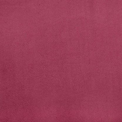Zweisitzer Sofa Weinrot – Samt, Schlaffunktion & 140 cm