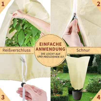 Winterschutz für Pflanzen - 2x 120x180cm Frostschutzvlies