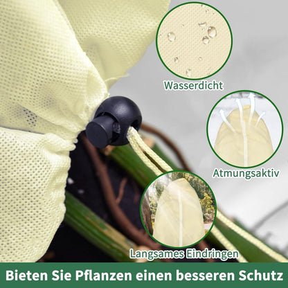 Winterschutz für Pflanzen - 2x 120x180cm Frostschutzvlies