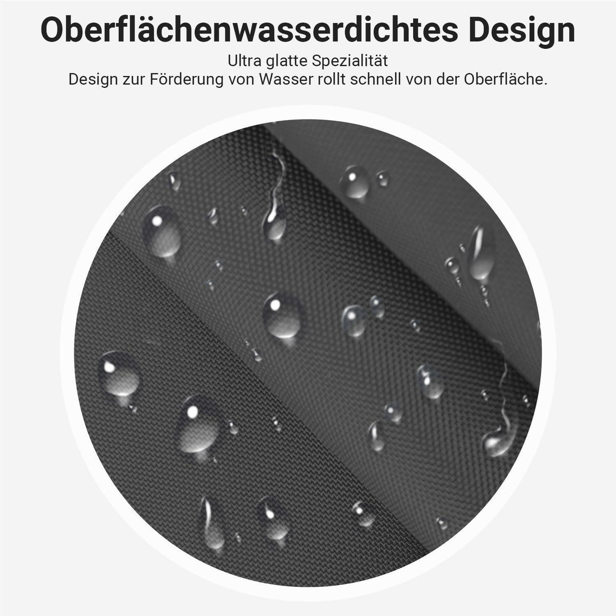 Duschvorhang Textil Dunkelgrau 80x200 cm mit beschwertem Saum