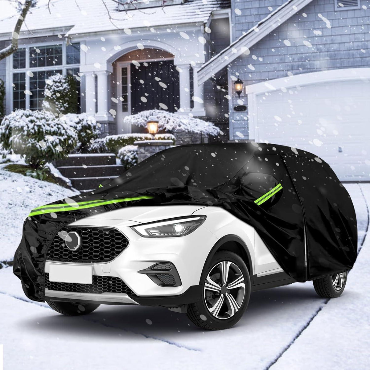 Autoabdeckung MG ZS Crossover 2017-2025 mit Türverschluss & Schloss
