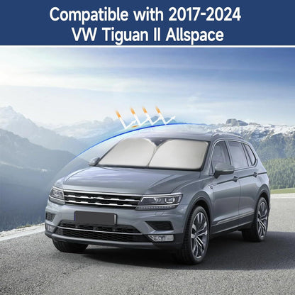 Windschutzscheiben Sonnenschutz VW Tiguan II Allspace 2017-2024
