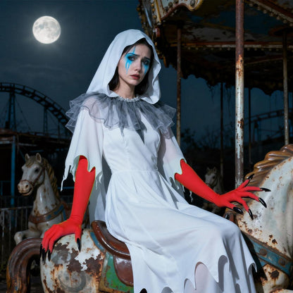 Kostümhandschuhe mit langen Krallen für Halloween & Cosplay