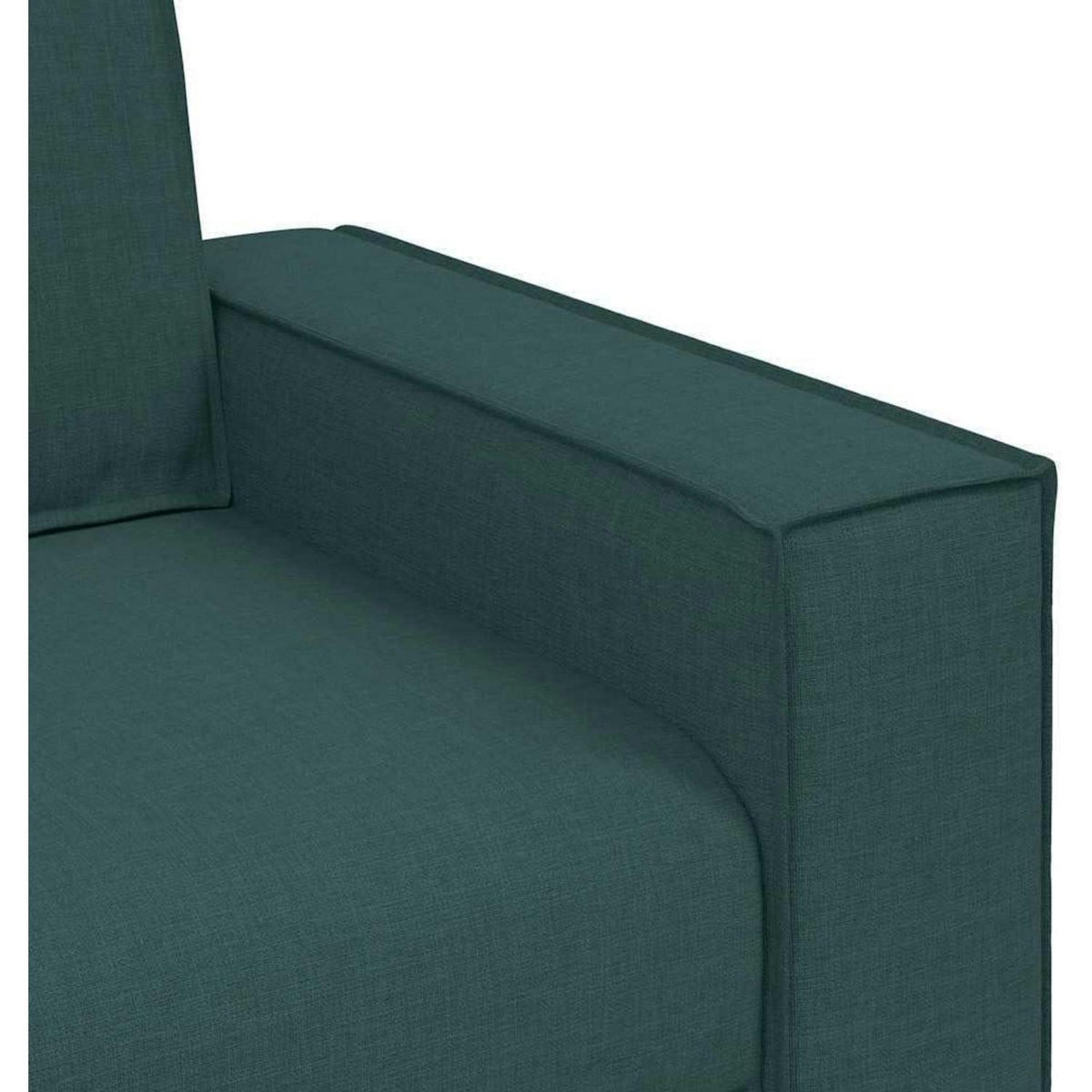 2-Sitzer Sofa Dunkelgrün mit Schlaffunktion – 120 cm Stoffsofa