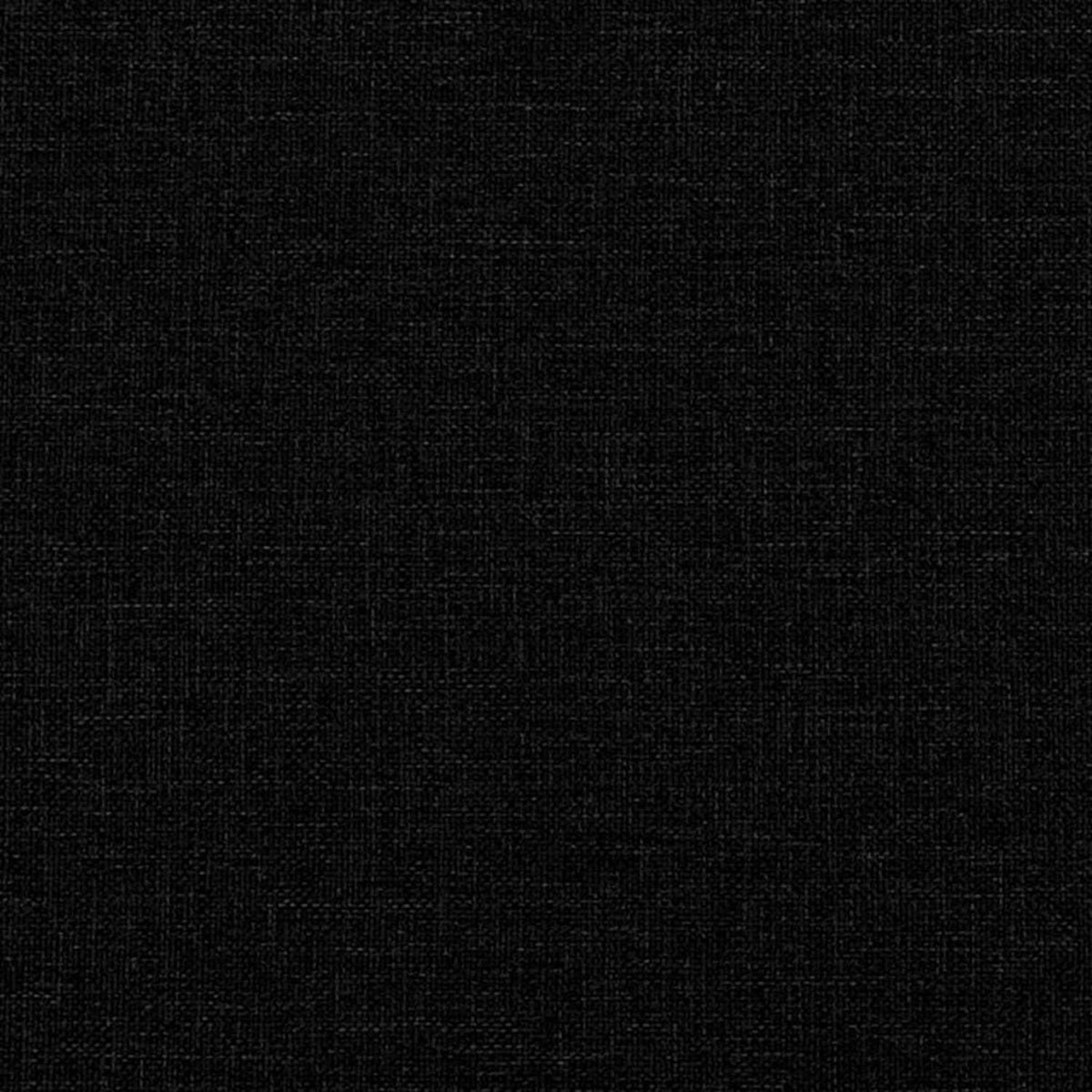3-Sitzer Sofa Schwarz mit Schlaffunktion 180 cm