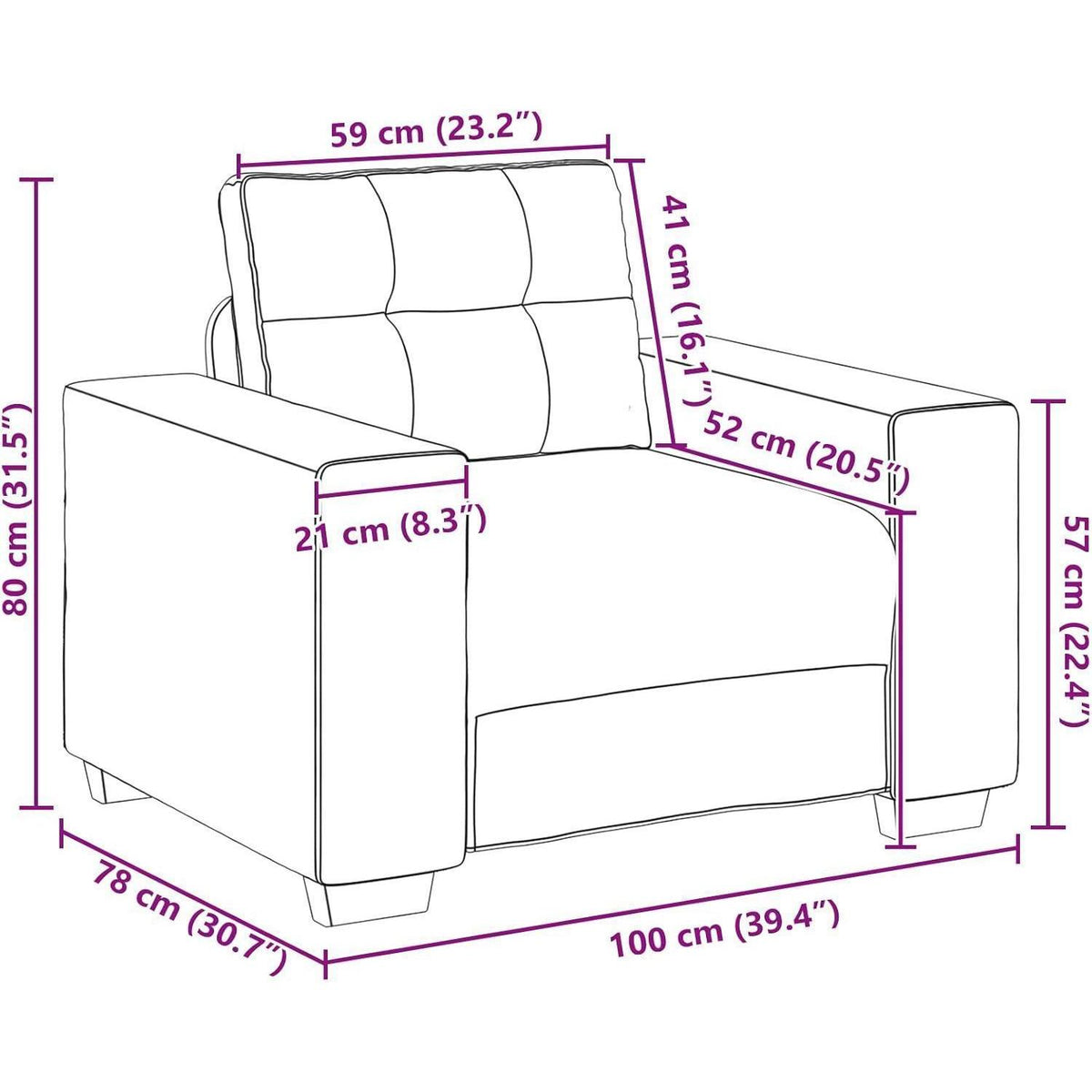 3-TLG. Samt Sofagarnitur Dunkelgrau – Wohnzimmer Set