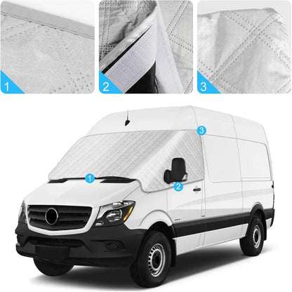 Windschutzscheibenabdeckung für Sprinter & Crafter – Ganzjahres Schutz