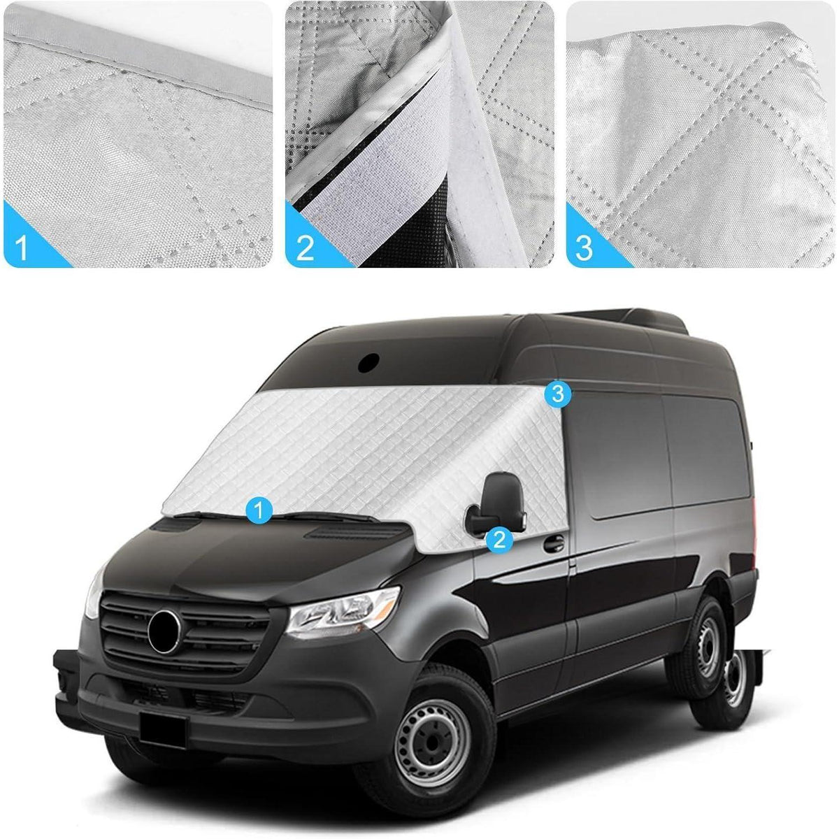 Windschutzscheibenabdeckung Mercedes Sprinter VS30 2019-2025