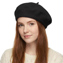 Baskenmütze Damen Schwarz – Klassisch & Stilvoll für Herbst/Winter