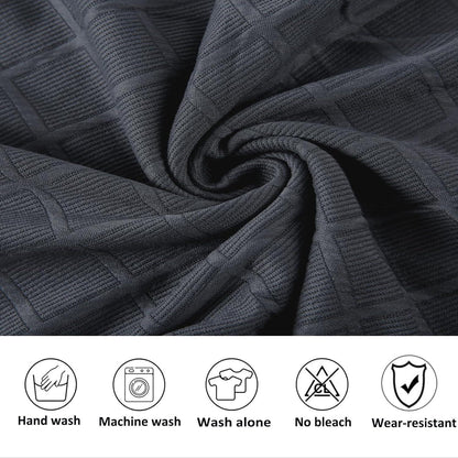 Jacquard Stuhlhussen 6er Set – Stretchbezüge für Esszimmerstühle