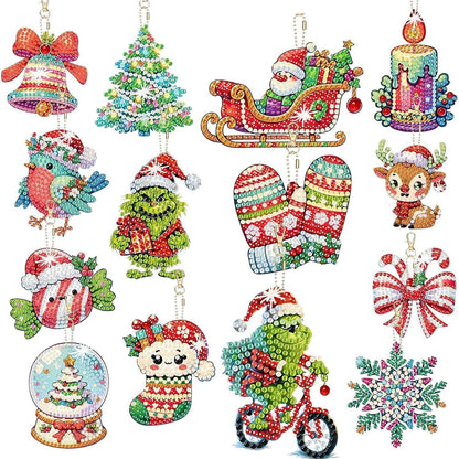 5D Diamantmalerei Weihnachten – 14 Set Kinder Painting Kit