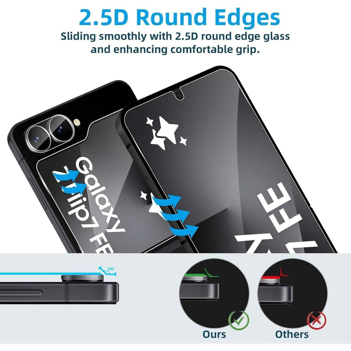 Displayschutzfolie Samsung Galaxy Z Flip 7 FE 5G