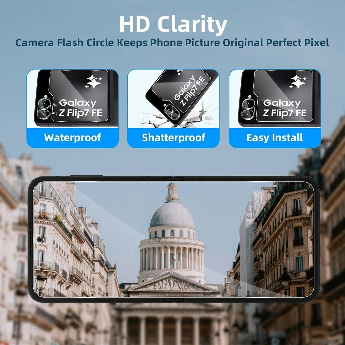 Displayschutzfolie Samsung Galaxy Z Flip 7 FE 5G