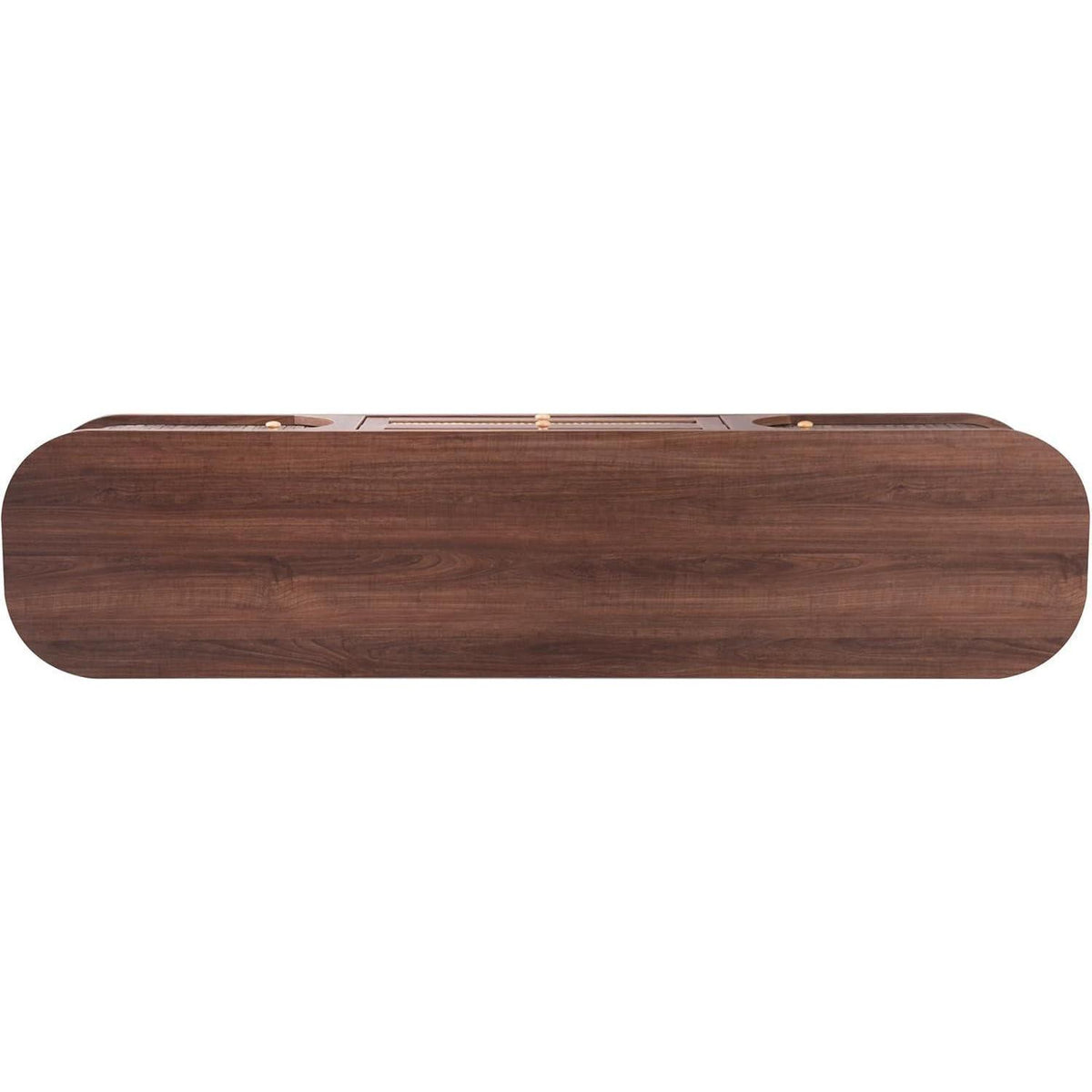 Landhaus TV-Bank Holz mit Rattan Schubladen 170cm