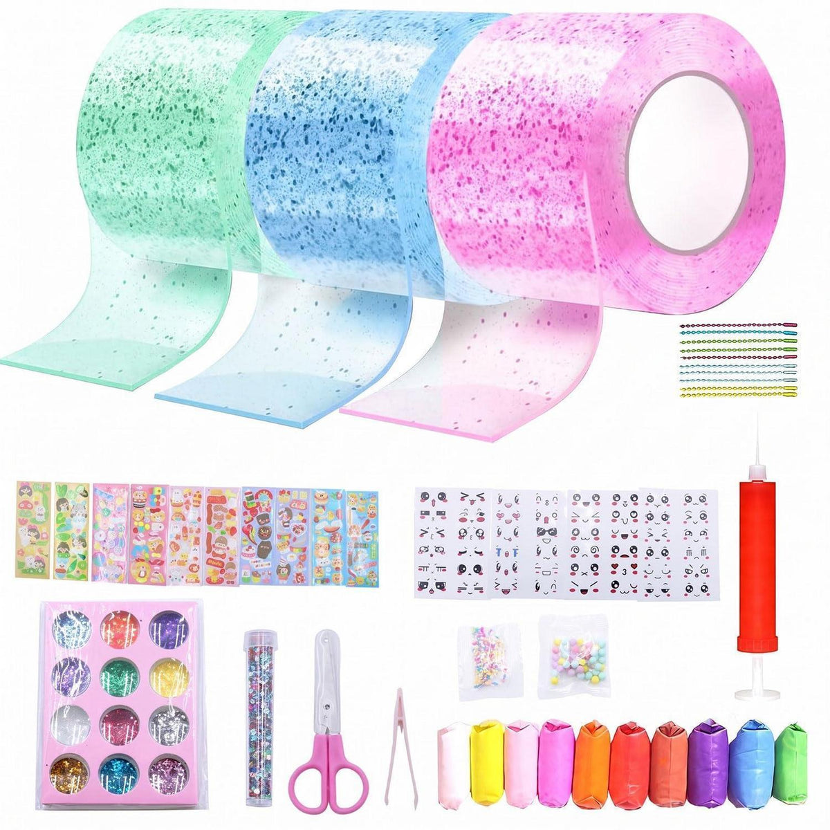 Nano Tape Bubble Set – 57 Teile zum Selbermachen