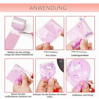 Nano Tape Bubble Set – 57 Teile zum Selbermachen