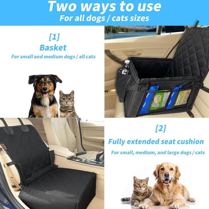 Stabiler Hunde Autositz – Wasserdicht & Rutschfest