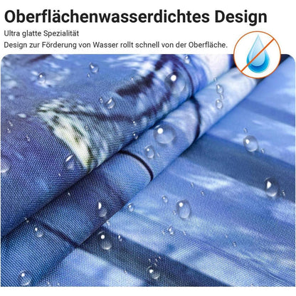 Duschvorhang Wald Dschungel 100x200 cm mit Ösen