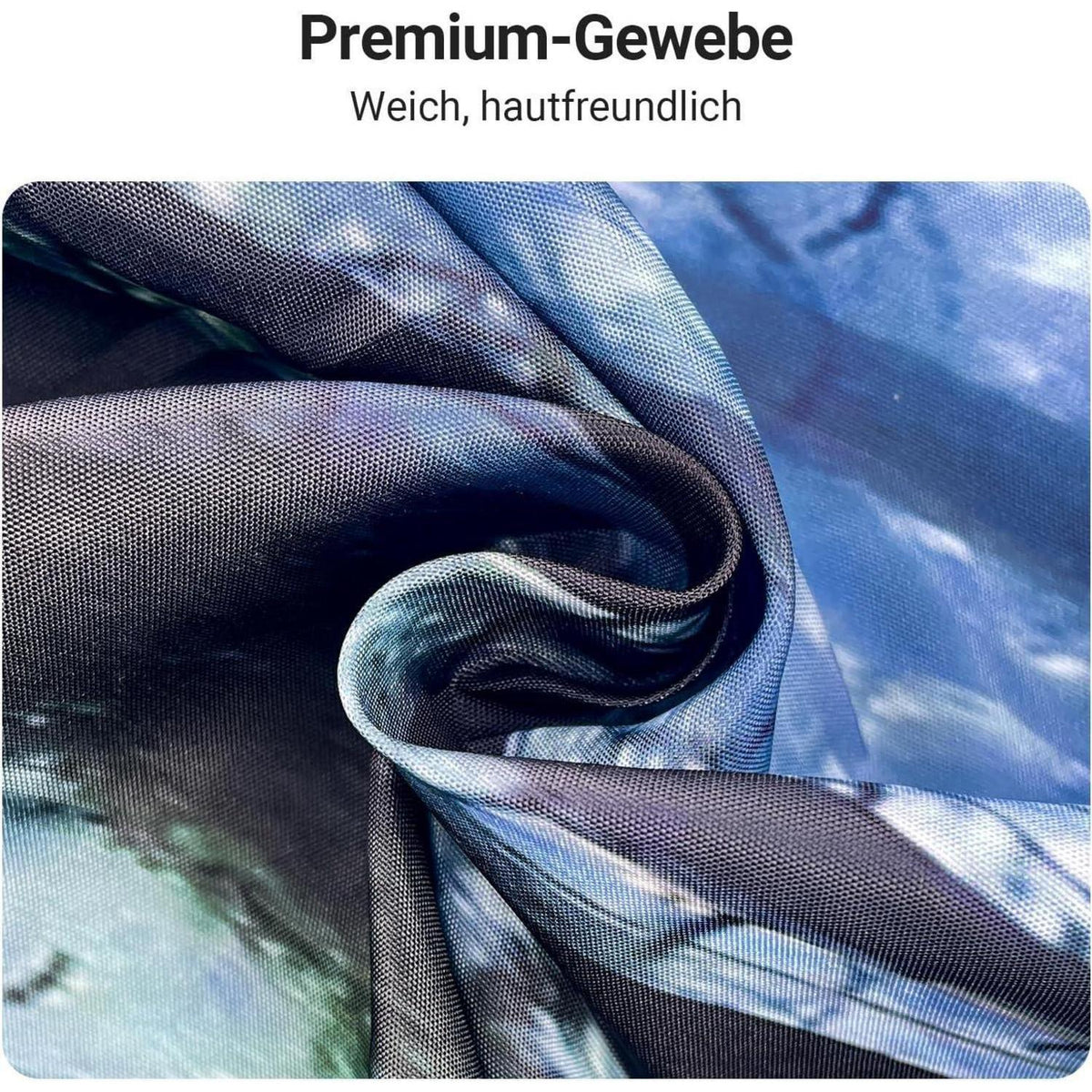 Duschvorhang Wald Dschungel 100x200 cm mit Ösen