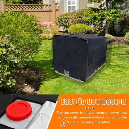 IBC Tank Abdeckung 1000L – UV-Schutzfolie für Wassertank