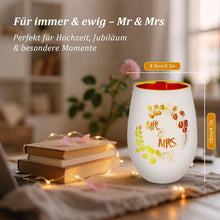 Windlicht "Mr & Mrs" – Romantisches Hochzeitsgeschenk für Paare
