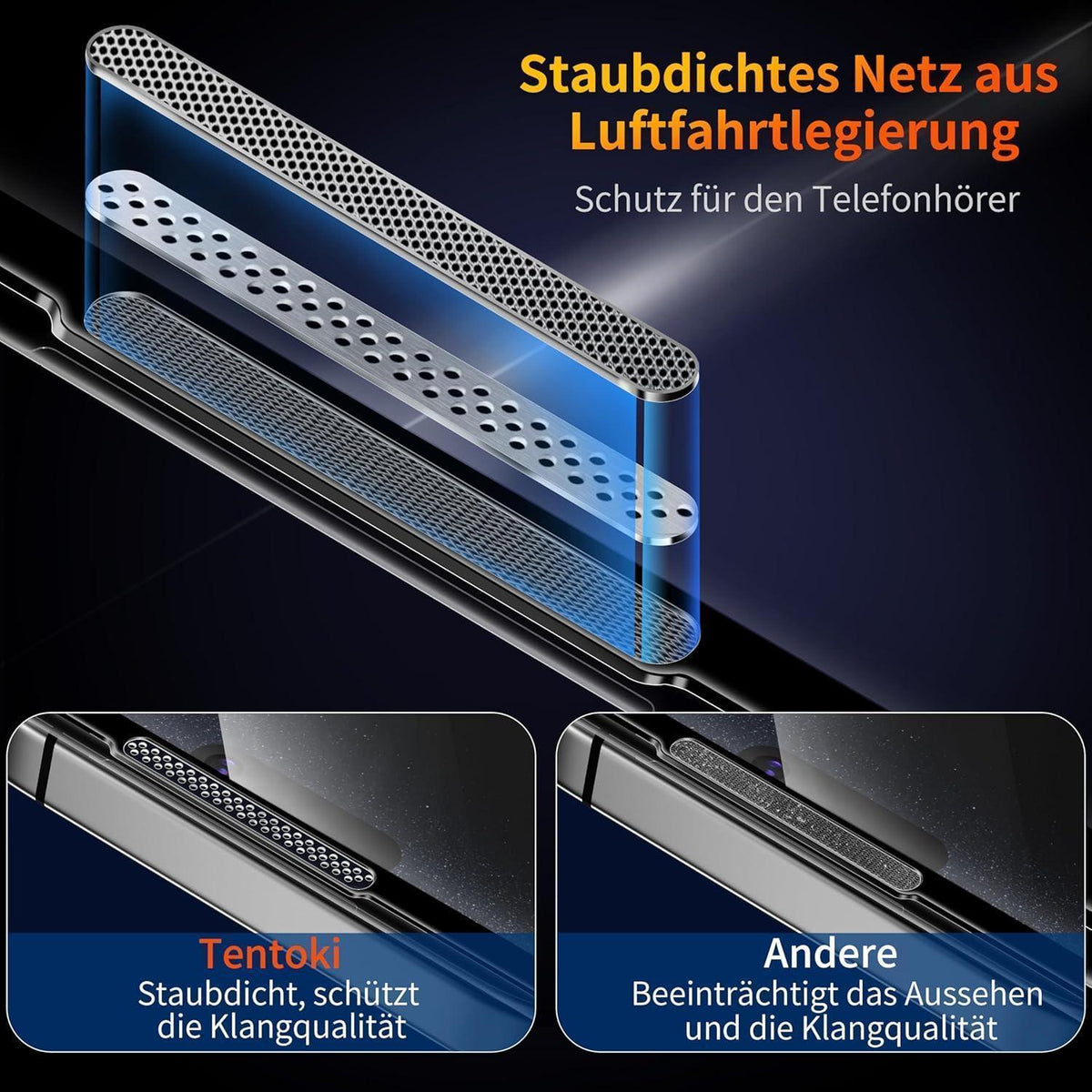 iPhone 17 Pro Panzerglas Folie 2er Set - Bläschenfrei & 9H+