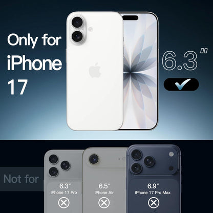 iPhone 17 Hülle MagSafe Transparent Stoßfest