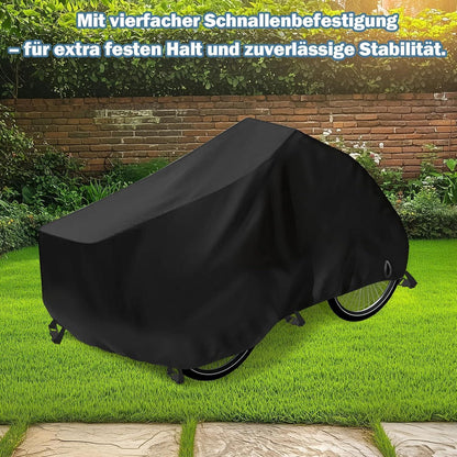 Lastenfahrrad Abdeckung wetterfest – Schutzhülle für E-Bike & Dreirad