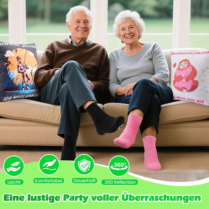 Ruhestand Geschenkset für Männer mit Kissen, Socken & Karte