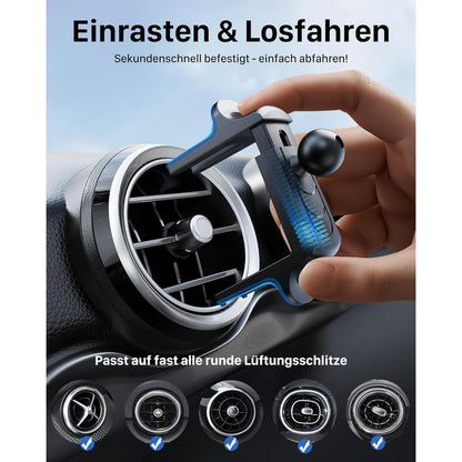 Handyhalterung für Mercedes A/B/C/V/CLA – Rund Lüftung