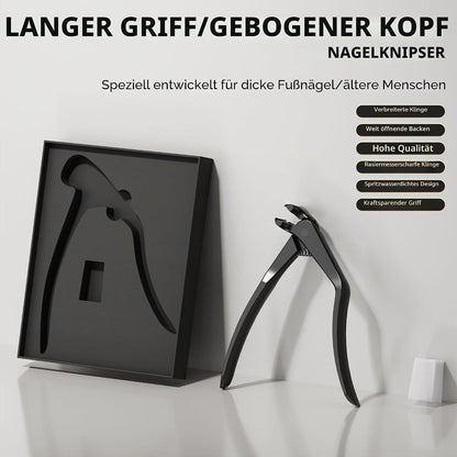 Zehennagelknipser lang gebogen für dicke Zehennägel Senioren
